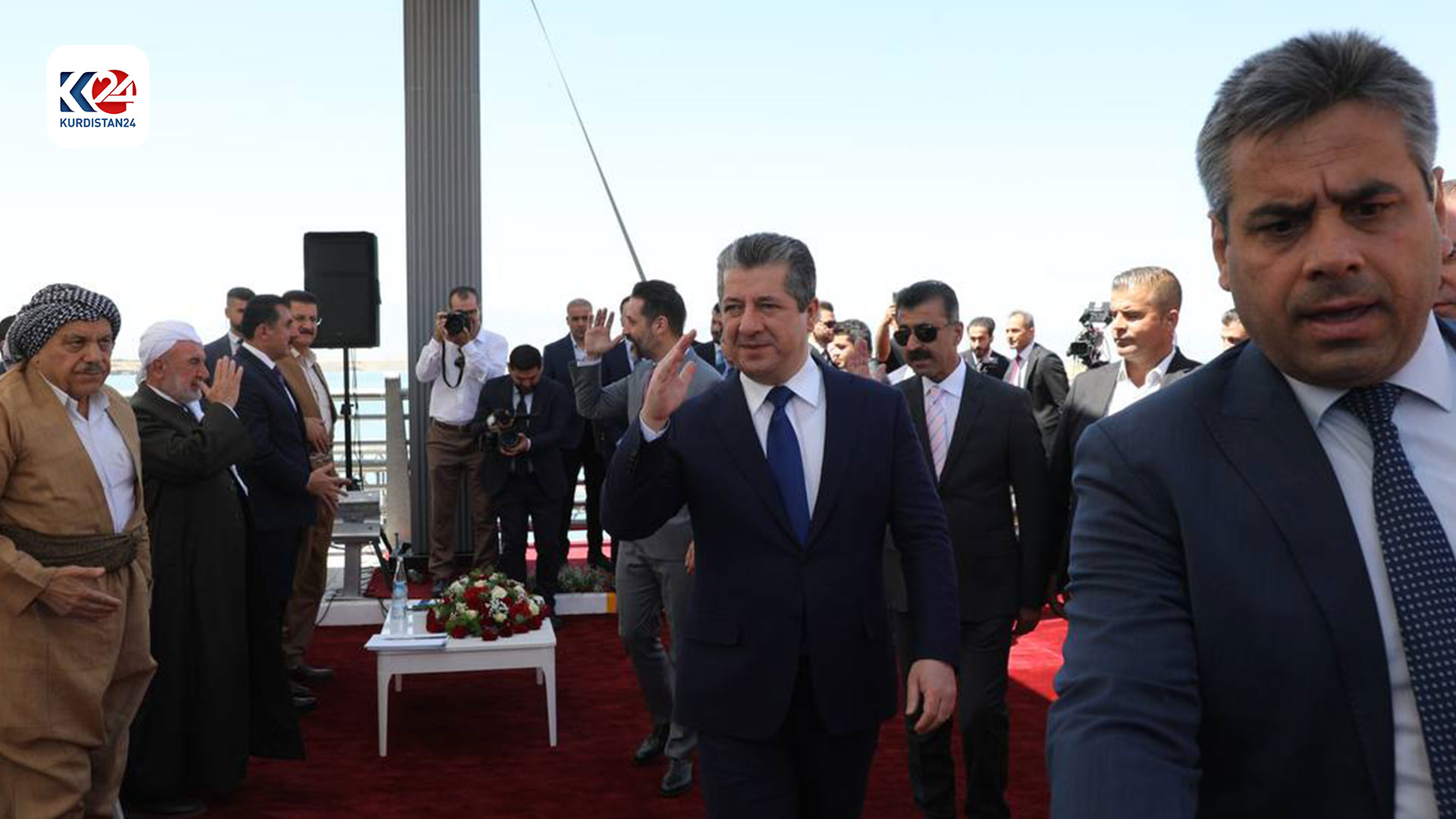 رێوڕەسمی کردنەوەی پردی ڕانیە &ndash; بنگرد لەلایەن سەرۆکوەزیران مەسرور بارزانییەوە